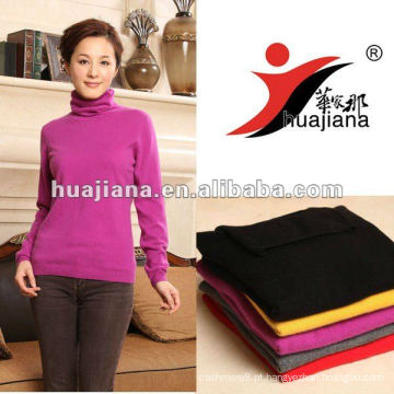 100% puro cashmere jumper / women sweater design básico